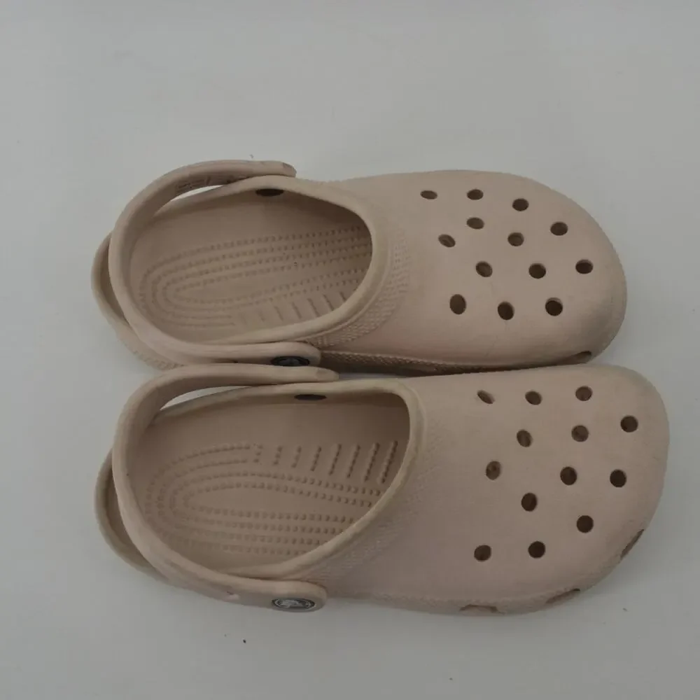 Crocs Pink Girls Children's Classic Slip On Clog Size 3 Pink